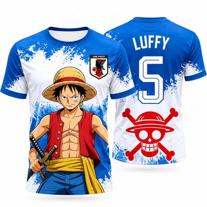 Camisetas de futbol luffy