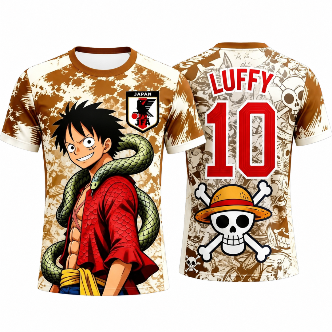 Camisetas de futbol luffy