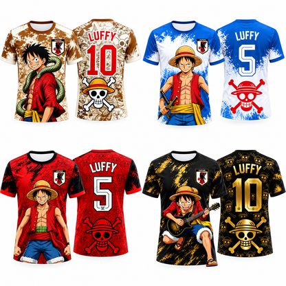 Camisetas de futbol luffy